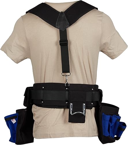 Miniatura 2 de BOULDER BAG Comfort - Tirantes acolchados (cinturón de herramientas no incluido) Acolchado de alta tecnología con soporte extremo y comodidad para