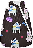 Vista 16 de vvfelixl Saco de dormir para bebé, diseño de dinosaurios, divertido y brillante, para bebés de 0 a 6 meses