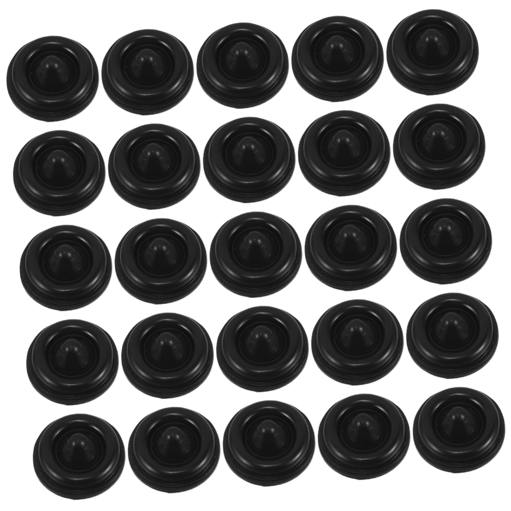 Happyyami 50pcs Snowboarding Grip Pad Snowboard Traction Pad Snowboard Grips Snowboard Pad Black