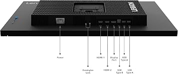 Lenovo Legion Y27f-30 27 FHD Gaming Monitor, 1920x1080, 0.5ms Response, 240Hz/280Hz Refresh, 99%sRGB Color, 4x USB, HDMI/DP, AMD FreeSync, Eye-friendly, Adjustable Stand-Raven Black