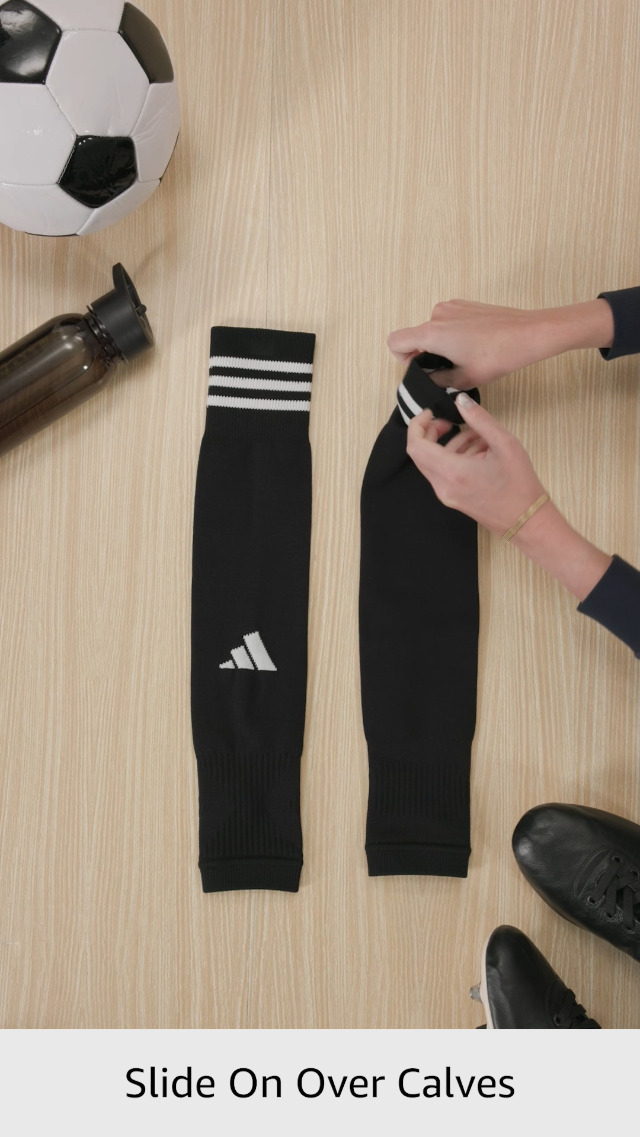 Copa Soccer Calf Sleeve (2-pieces) to be worn over guards with socks of  your choice at Amazon Men's Clothing store