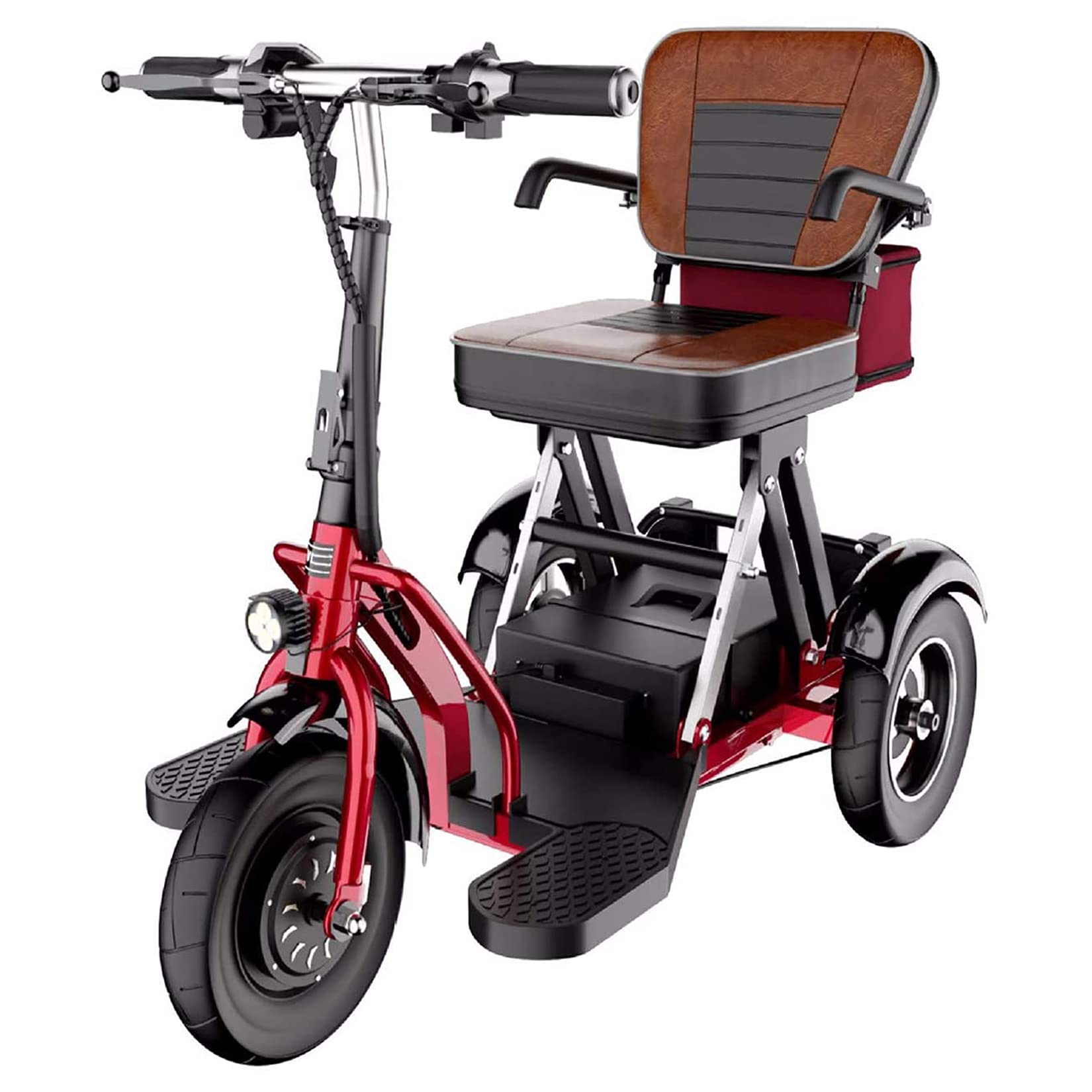 Buy YXZD 3 Wheel Electric Mobility Scooters for Elderly, Foldable 3