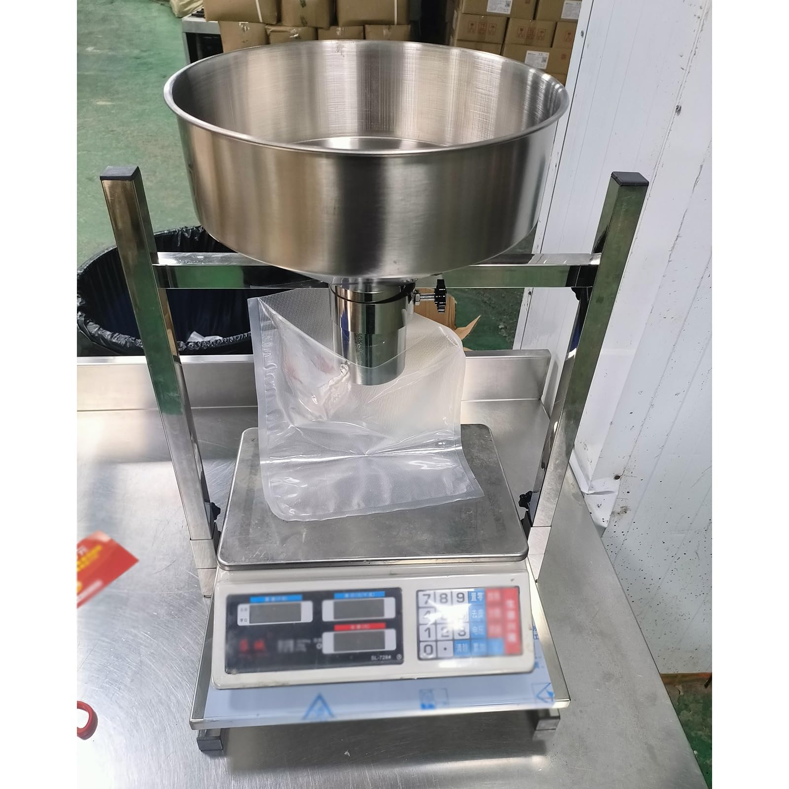 Hogar y Cocina, Embudo de Grado alimenticio para la Cocina, Multifuncional, Embudo extraíble para dispensar gránulos, Aceite y Dulces con asa de eleva