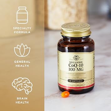 Solgar Coenzyme Q-10 100mg 60 Softgel