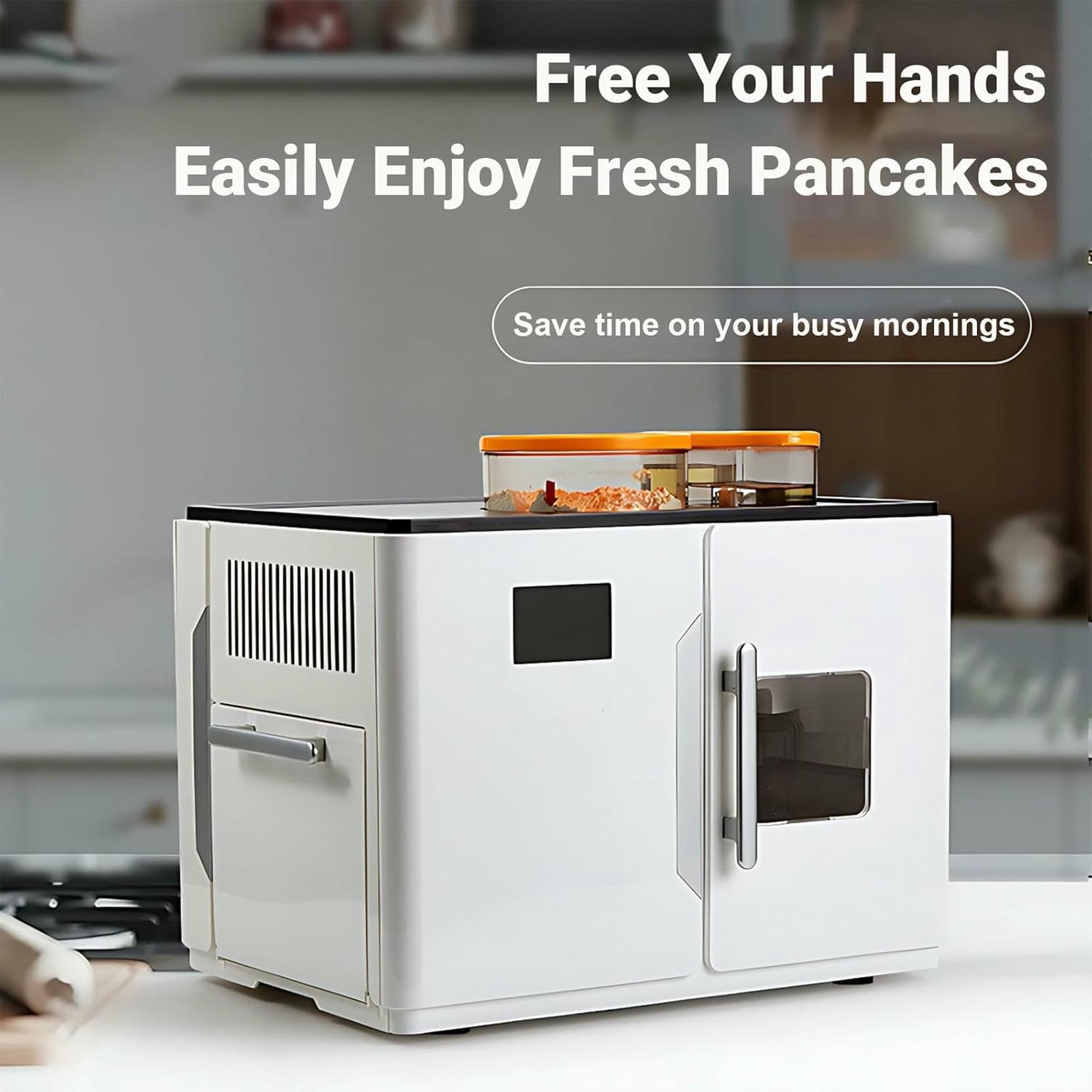 Vollautomatischer Roti- Und Chapati-Maker, Machen Sie 8 Köstliche Flachbröte Und Pitas In Einem Gehen Mit Einem, Tastenbedienung, Für Perfekte Indische Roti, Smart Display Touchscreen, 110v / 220v