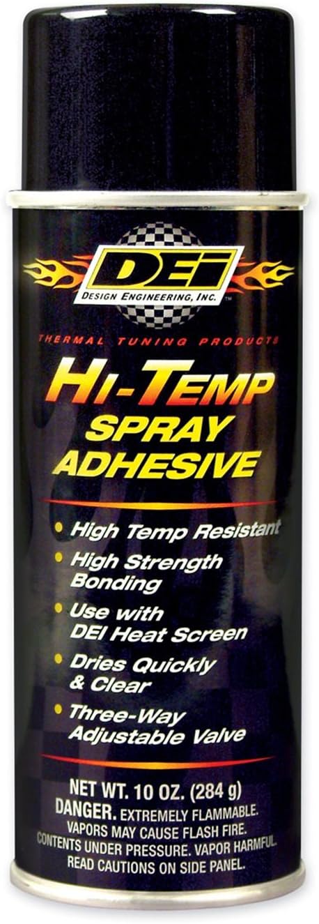 Design Engineering 010490 High-Temperature Spray Adhesive - Clear (Packaging may vary)