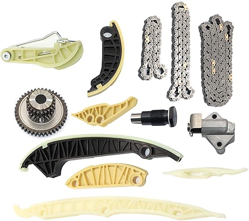 FZJDSD Kit de cadena de distribución compatible con Volkswagen Jetta Passat Golf Beetle 2013 2014 2015 2016 2017 06H109469AE 06K109467A8KB