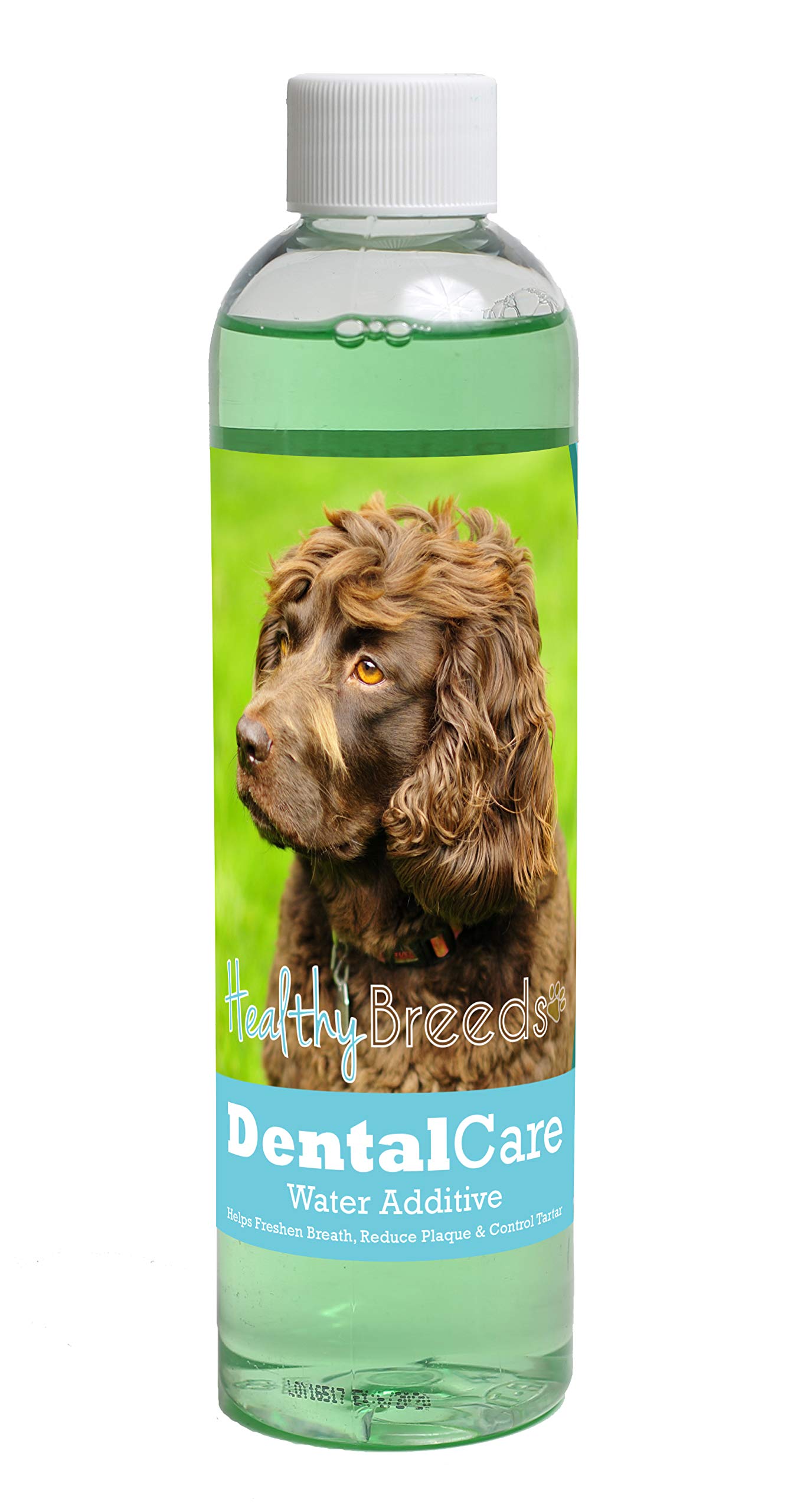 Healthy Breeds Dog Dental Care Water Additive for Boykin Spaniel - Helps Freshen Breath, Reduce Plaque &amp; Control Tartar - Mint Flavor - 8 oz