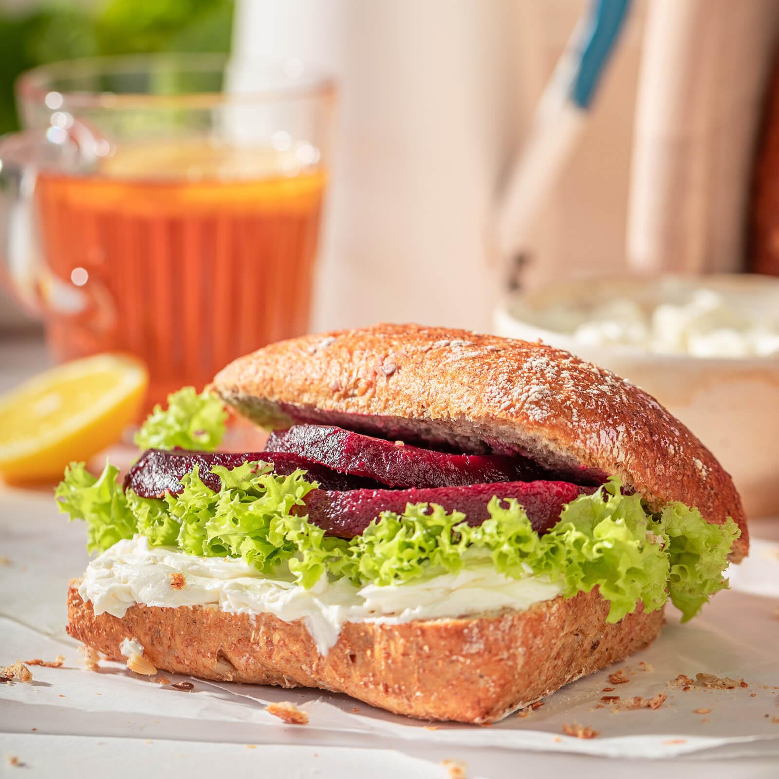 Locawo High Protein & Low Carb Eiweißbrötchen | 21g Protein auf 100g | Voller Weizengeschmack | Vegan | ideal für eine eiweißreiche, kalorien- und zuckerreduzierte Ernährung