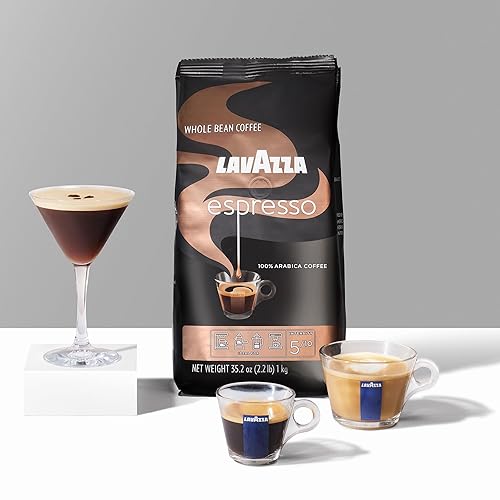 Miniatura 6 de Lavazza Café expreso en grano entero, tostado medio, 100% arábica, bolsa de 2.2 libras (paquete de 2)