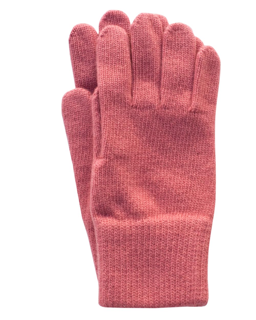 Fosternatur Women's Desert Rose Wool Gloves / Finger Gloves, 100% Wool Extra Fine, 6