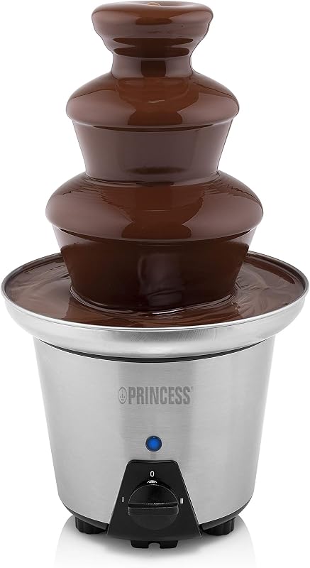 Princess 3 szintes csokoládé szökőkút melegítő funkcióval 0,7 L 90 W