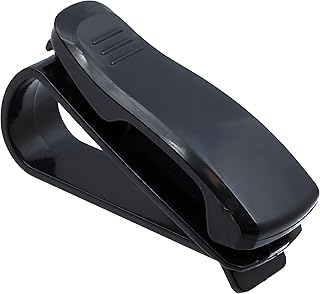 حامل النظارات الشمسية - حامل النظارات الشمسية الفريد لحاجب السيارة، يوفر توافقًا قابلًا للتعديل لجميع أنواع النظارات الطبية والشمسية، مع تصميم سهل التركيب يناسب احتياجاتك.