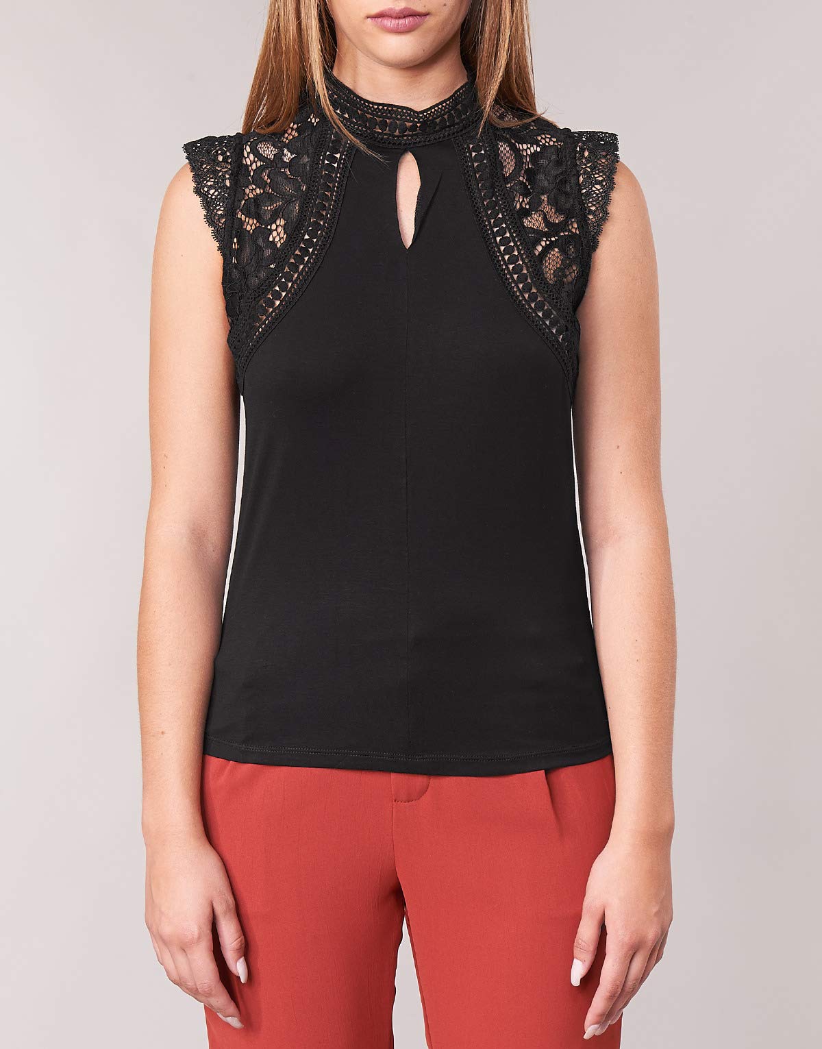 Morgan Tshirt Empiècement Dentelle Dsin T-Shirt Donna