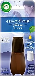 Air Wick Essential Mist Refill, Essential Oils Diffuser, Sleep, 1ct, Air Freshener, Aroma