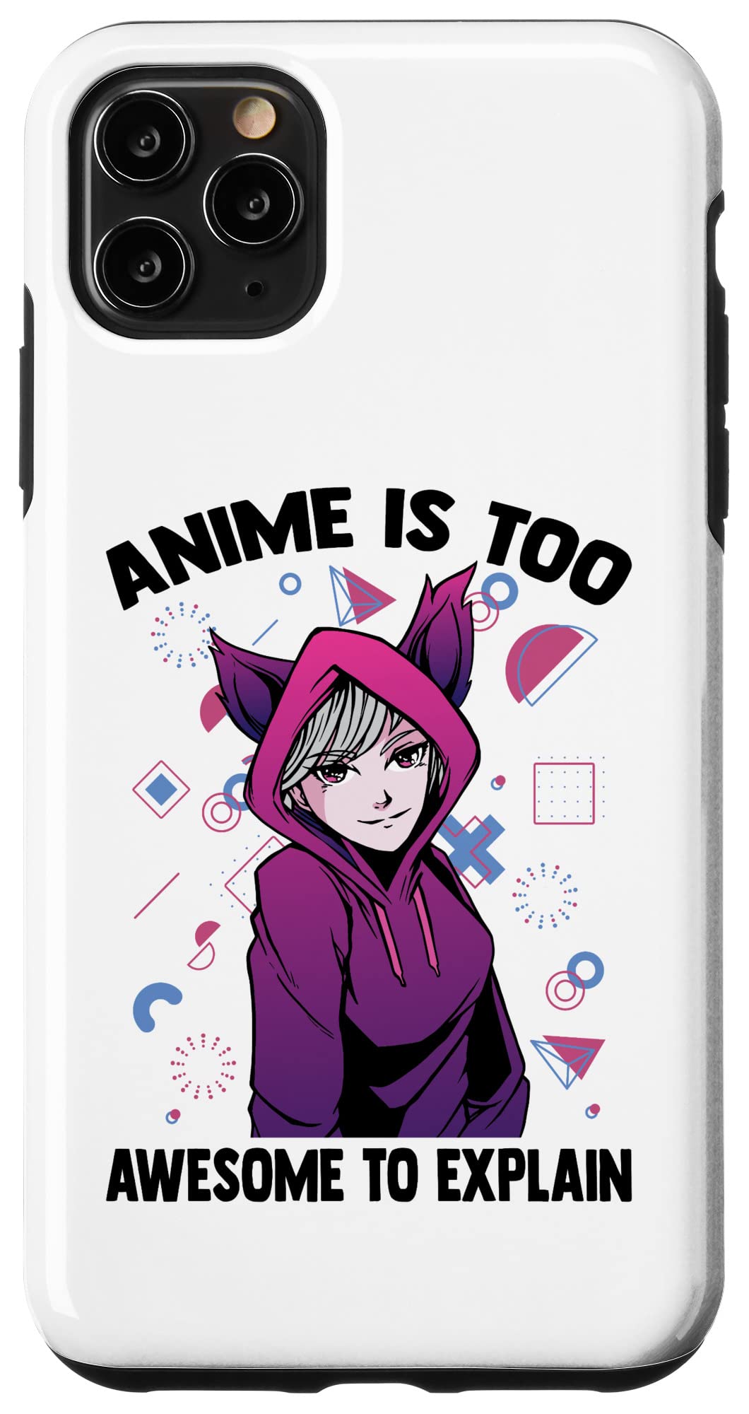 Amazon Com Iphone 11 Pro Max Anime Is Too Awesome To Explain Kawaii Otaku Manga Case Cell Phones Accessories