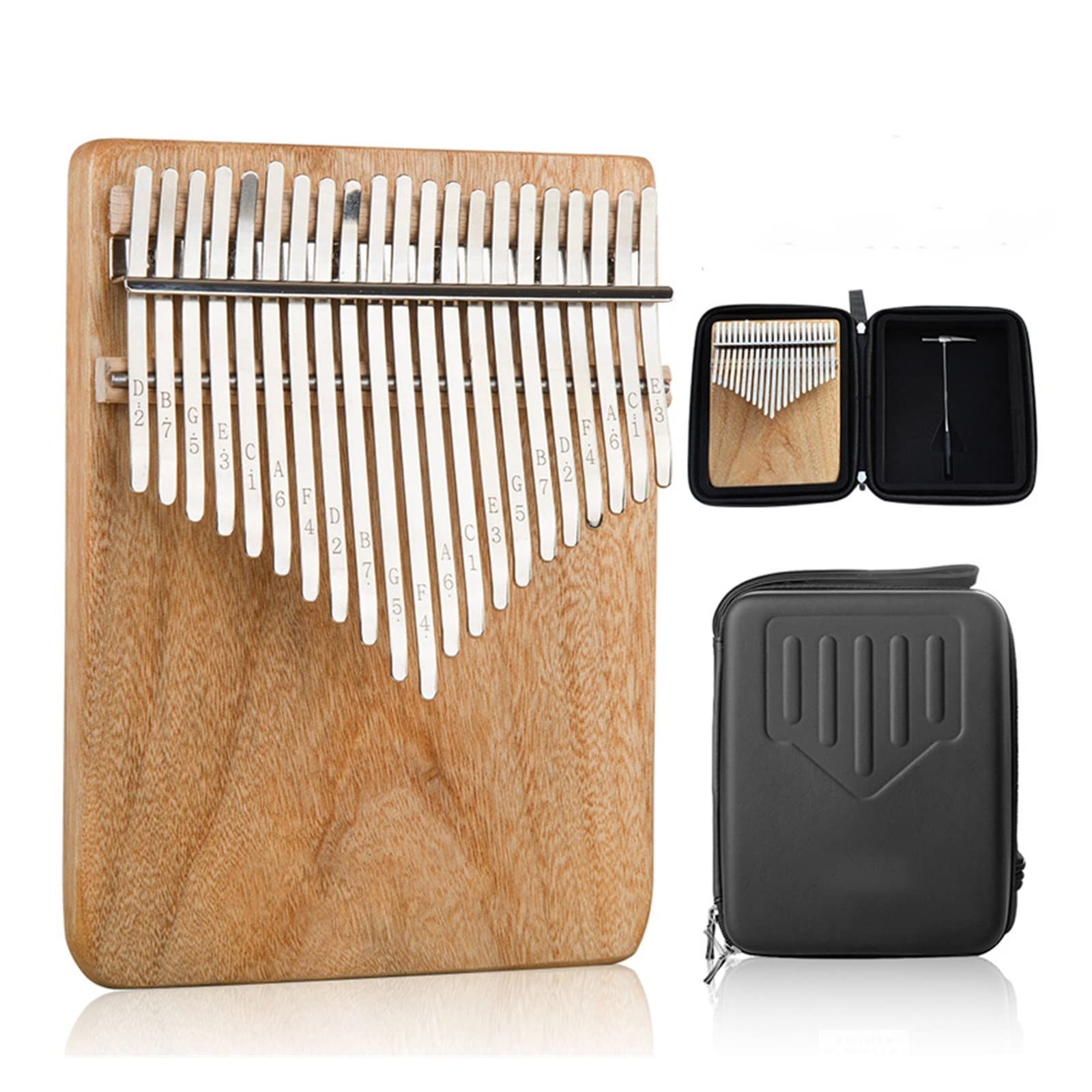 początkujących kalimba 21 Key Kalimba Instrument Profesjonalne Pianino Z Klawiaturą