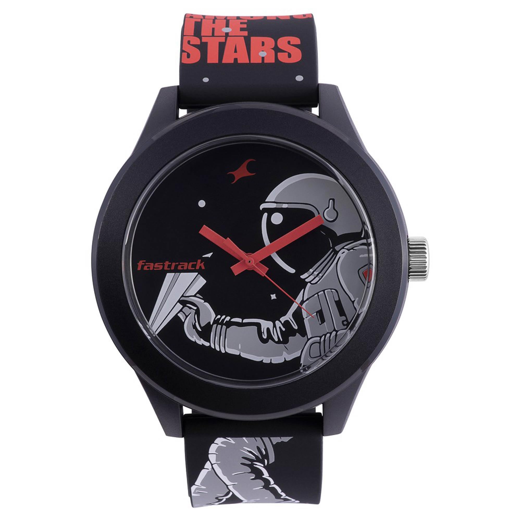 Fastrack Silicone Analog Black Dial & Band Unisex-Adult Watch-38003Pp24 (B099WT351V) Amazon Price History, Amazon Price Tracker