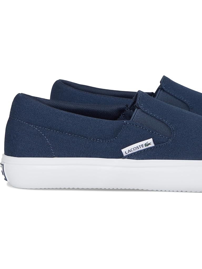 Navy Lacoste Slip-On Base Sneakers
