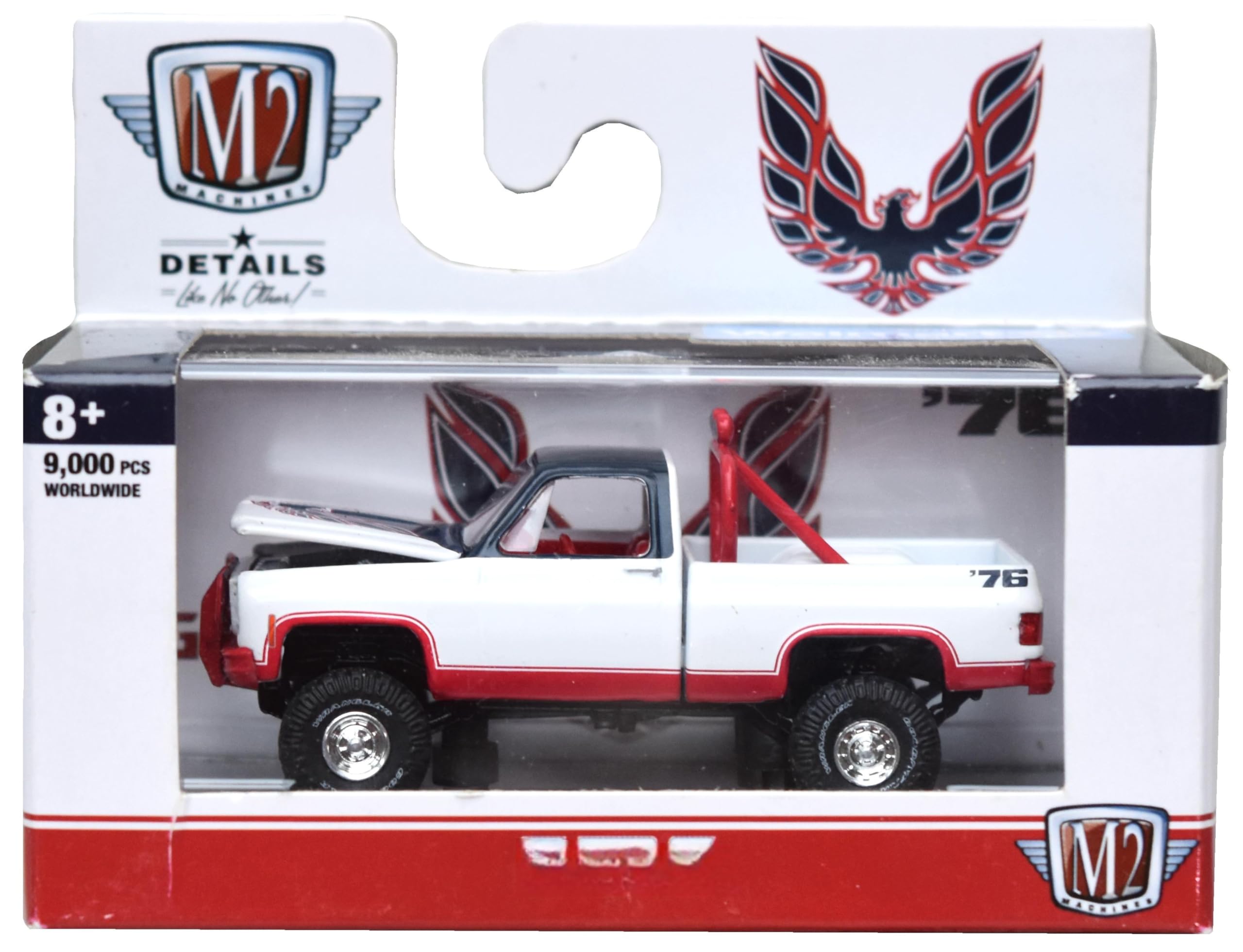 Amazon.com: M2 Machines 1976 GMC Sierra Grande 15 4x4, 9000 pcs