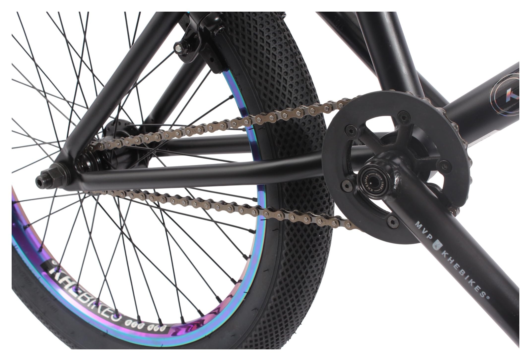 KHE Cirrus FC PRO BMX 20" - 10,2 kg - Freecoaster - Cadre CrMo - Oil Slick - Série PRO - 2025