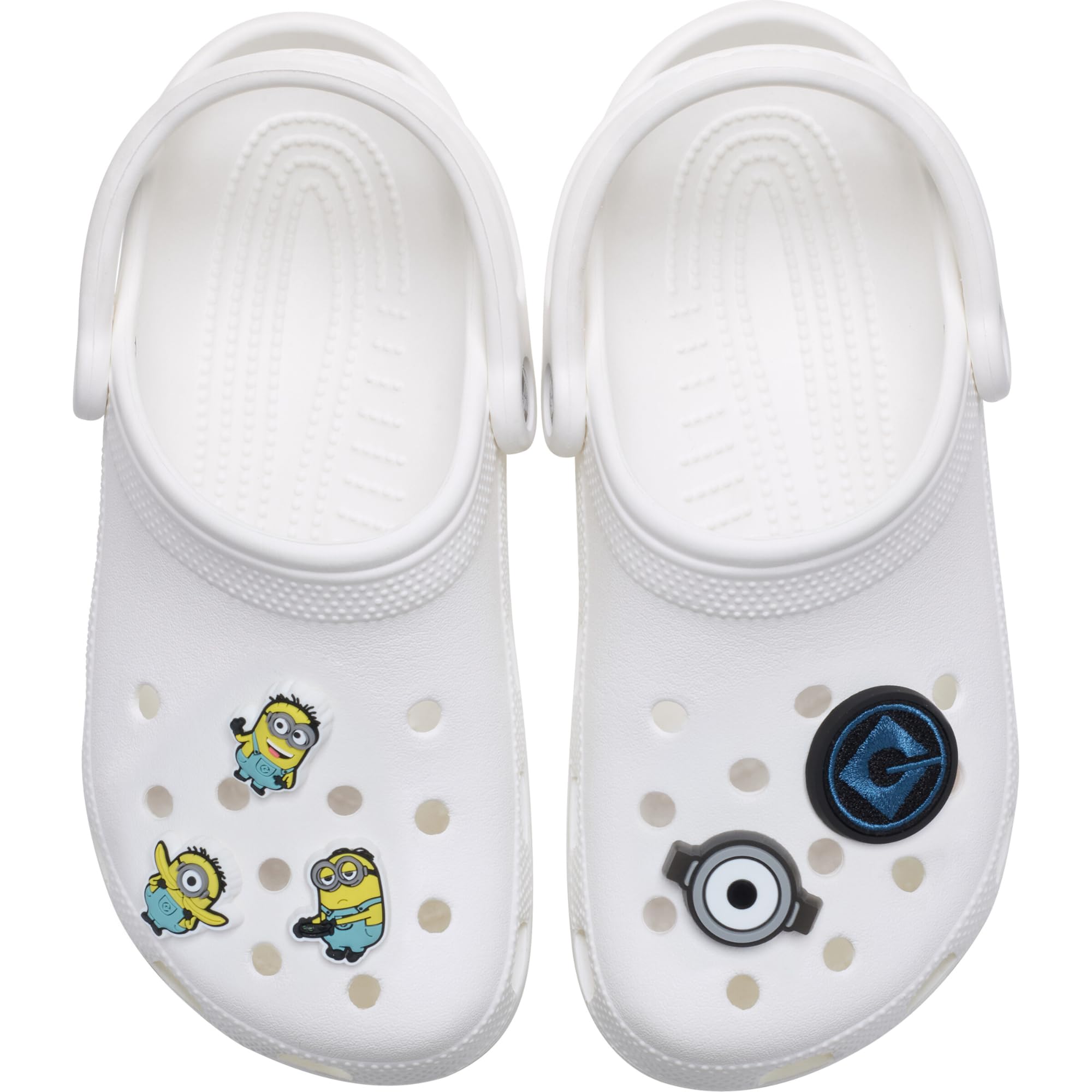 Crocs - Minions 5 Pack, Encantos para zapatos Unisexo, Multicolor,