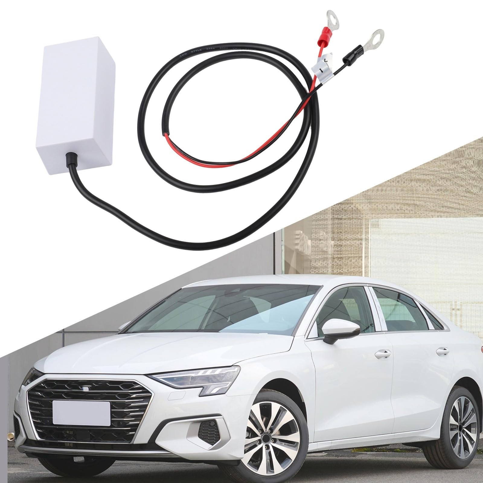 Cable adaptador para Starlink para mini 12V-24V a 36V, convertidor de batería de vehículo 5.2A, cable Boost con terminales de anillo