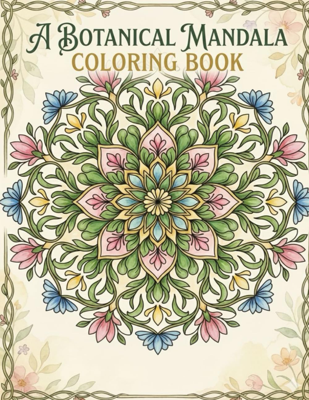 Botanical Mandala Coloring Book: A Calming Collection for Mindfulness, Alignment & Manifestation