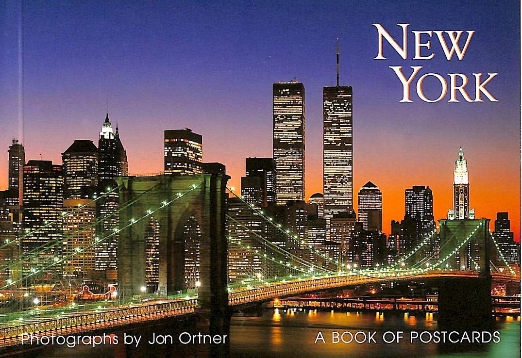 Livre de cartes postales sur New York idée cadeau originale pour voyageurs