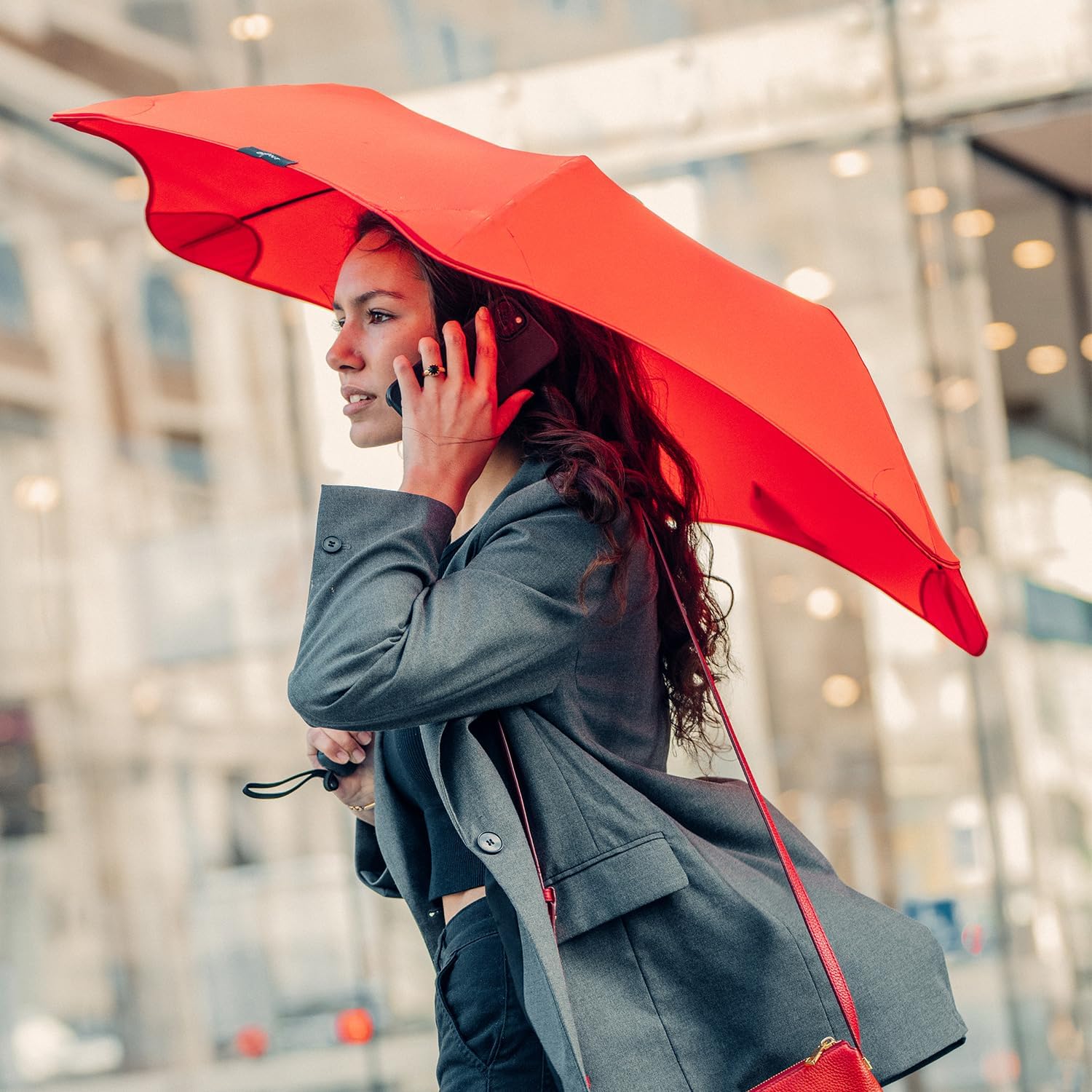 BLUNT ブラント 折りたたみ傘 雨傘 2段 55cm メトロ METRO メンズ