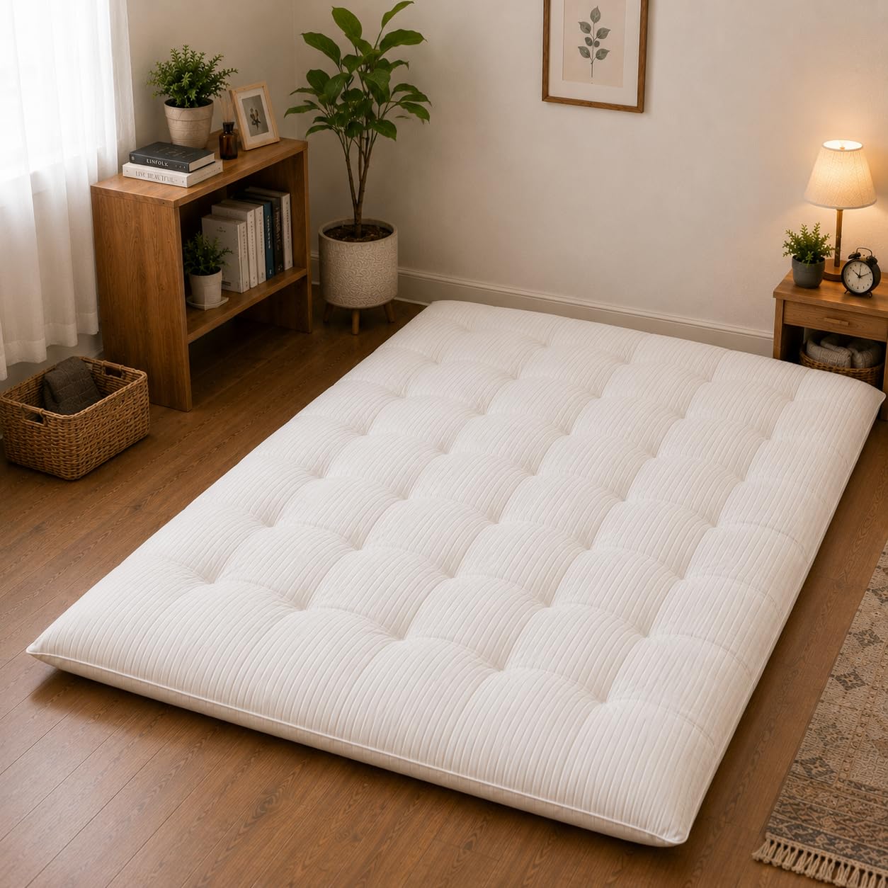 Sleepy Bunny Mattress Single - Foldable Mattress for Floor | Single Mattress Bed 3 x 6 Feet | Bed Mattress | Folding Mattress Single Bed Mattress 6x3 Feet-image-5