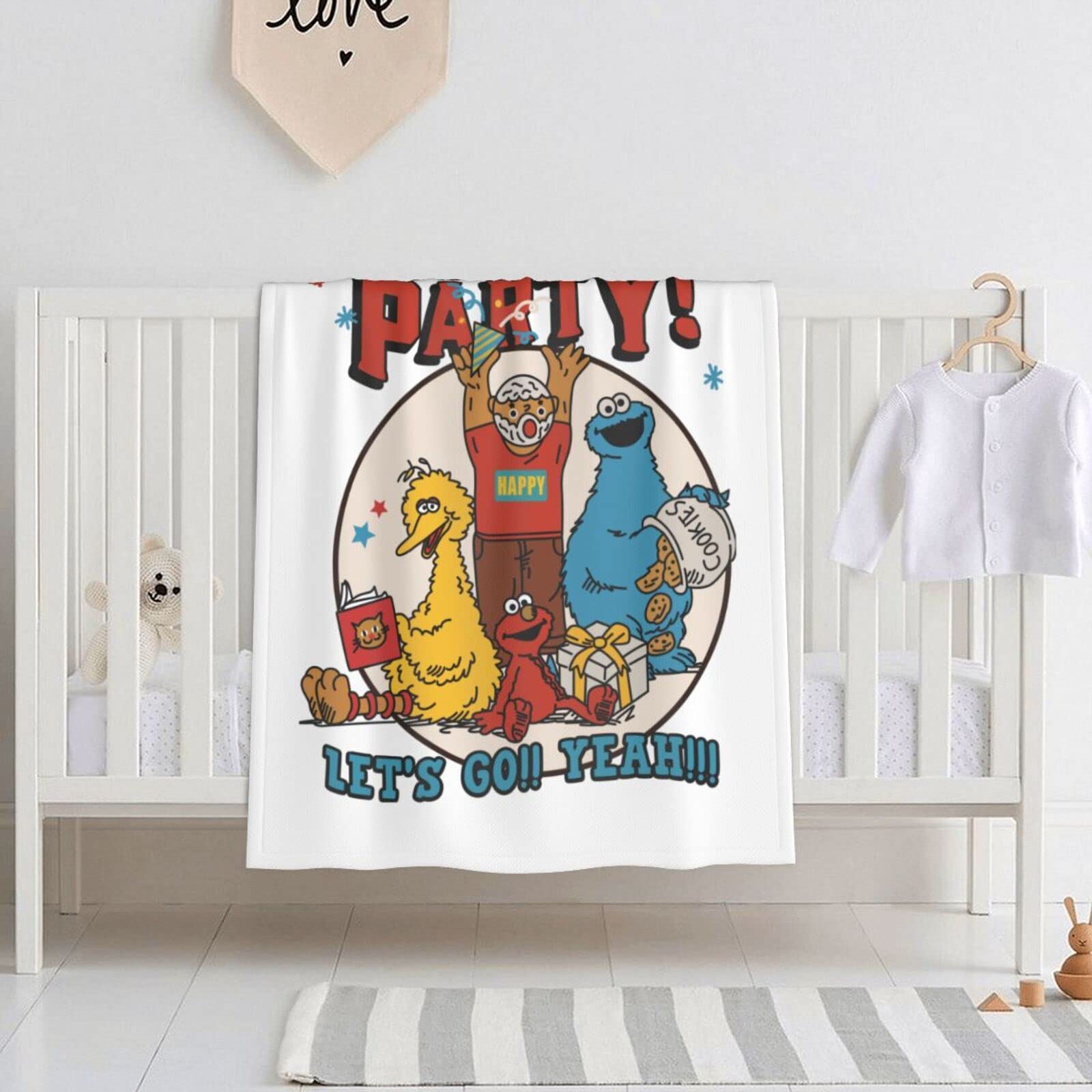 Amazon.co.jp: ベビーブランケット セサミストリート ベビー毛布