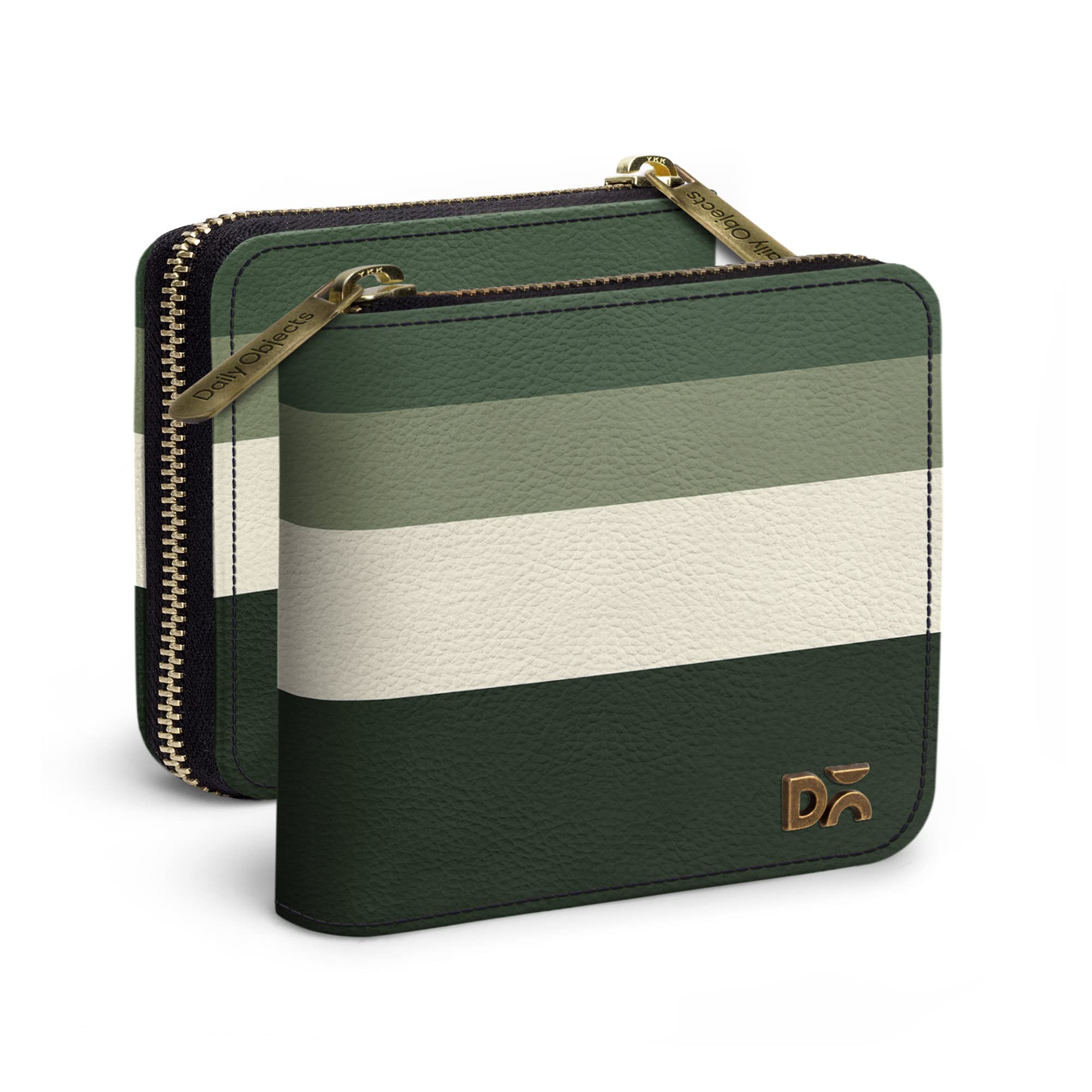 dailyobjects Women's Zip Wallet | Leather Material | Carefully Handcrafted | Holds up to 8 Cards | Slim and Easy to Fit in Pocket | Coin Pocket with Button Closure - Set of 2 (Combo)-picture-49