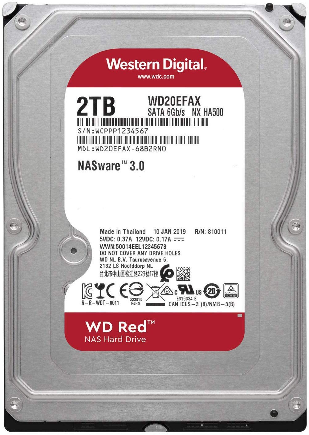 Amazon.co.jp: ウエスタンデジタル(Western Digital) WD Red 内蔵 HDD 