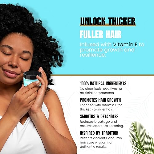 Miniatura 6 de Aceite de batana orgánico para el crecimiento del cabello, aceite de batana 100% puro de Honduras, evita la pérdida de cabello, elimina las puntas