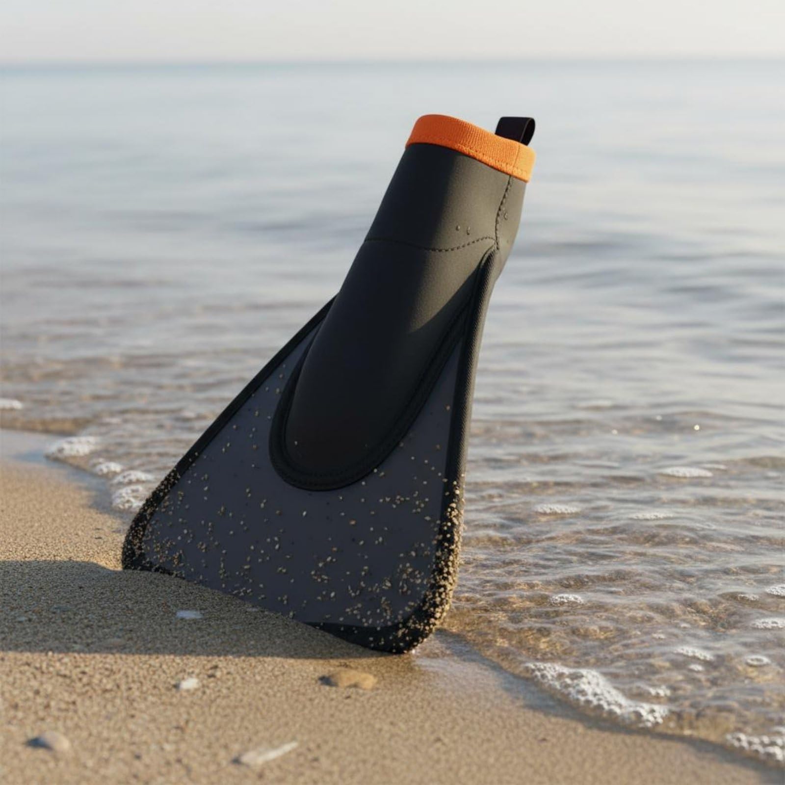 Palmes de Plongée Palmes Natation Palmes Entraînement Palmes Snorkeling Courtes et Portatives avec Poussée Efficace pour Moindre Effort Adaptées à Nage Fitness Initiation Mer Sac de