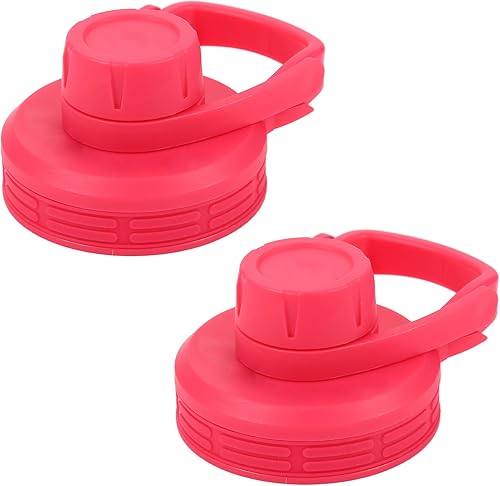 IRON FLASK Tapa de boquilla para boca ancha, botellas de agua deportivas aisladas, tapa de chug, sin BPA, 2 tapas