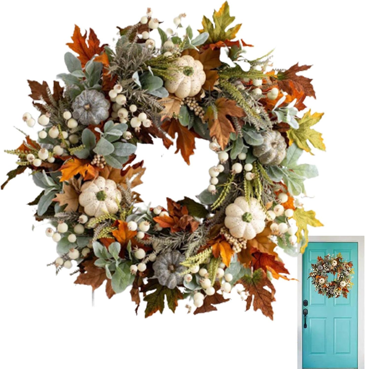 Kürbis-Ausschnitte Für Pinnwand & Dekoration – 45 Stück, 9 Designs, Kariert, Für Herbst & Thanksgiving