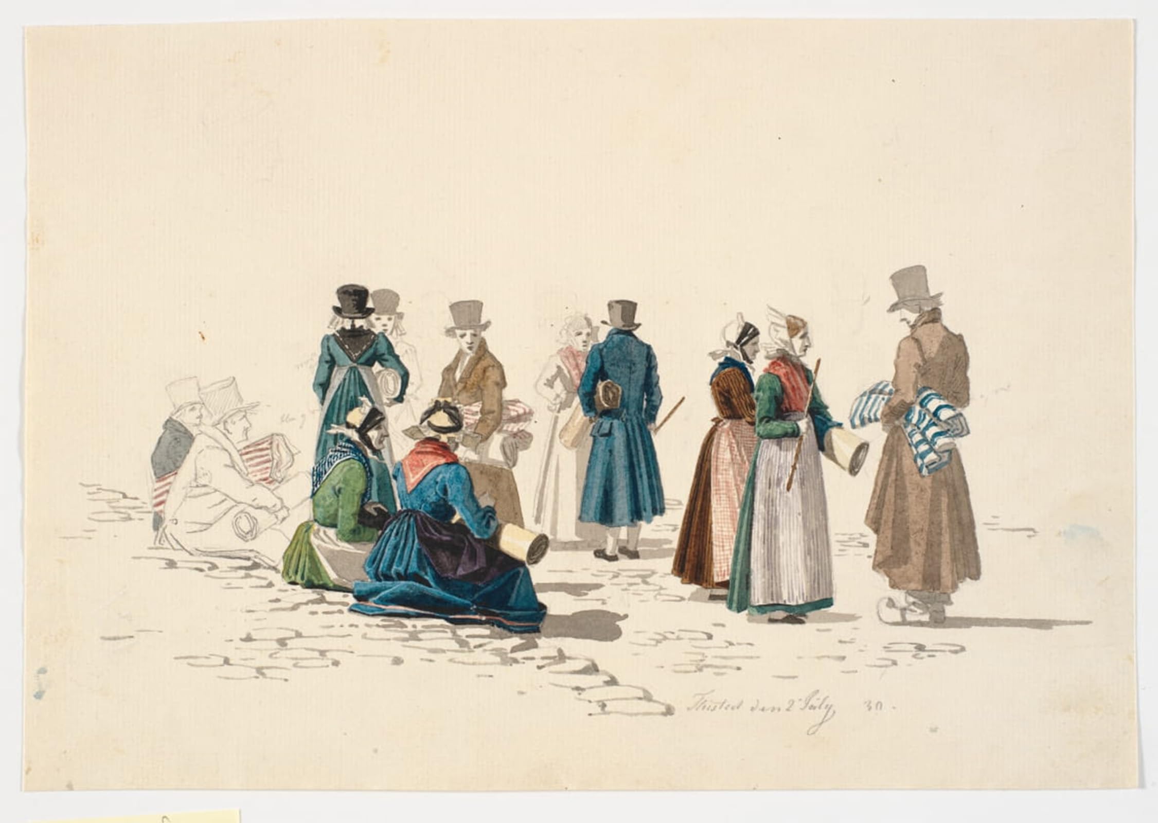 De célèbres tableaux mural en édition toile canvas Martinus Rørbye - 5