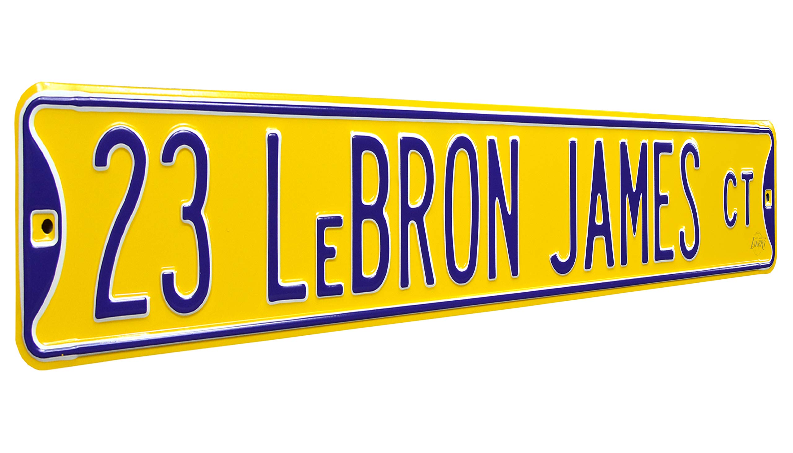 lebron james street sign