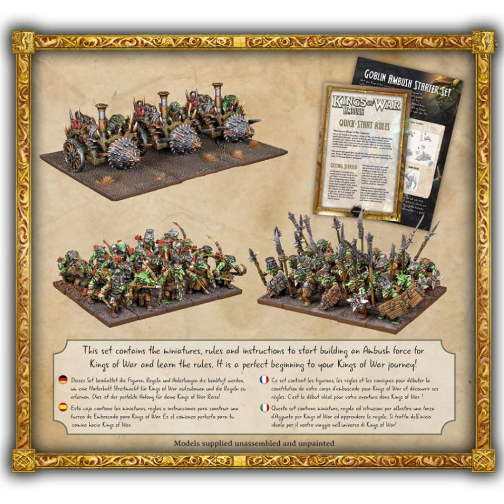 mantic Games, Kings of War Miniature: Goblins Ambush Starter Set
