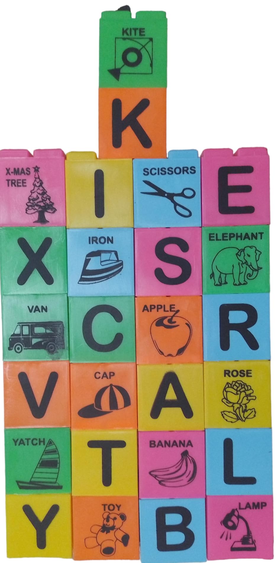 AKTOON TOYS Alphabet Puzzle Game for Kids | ABCD Alphabets with Picture for Kids | Learning | Learning Educational Puzzle Blocks Baby | Toys for Kids for Age 3+ Years Boys Girls (B0CJRQWYD7) Amazon Price History, Amazon Price Tracker