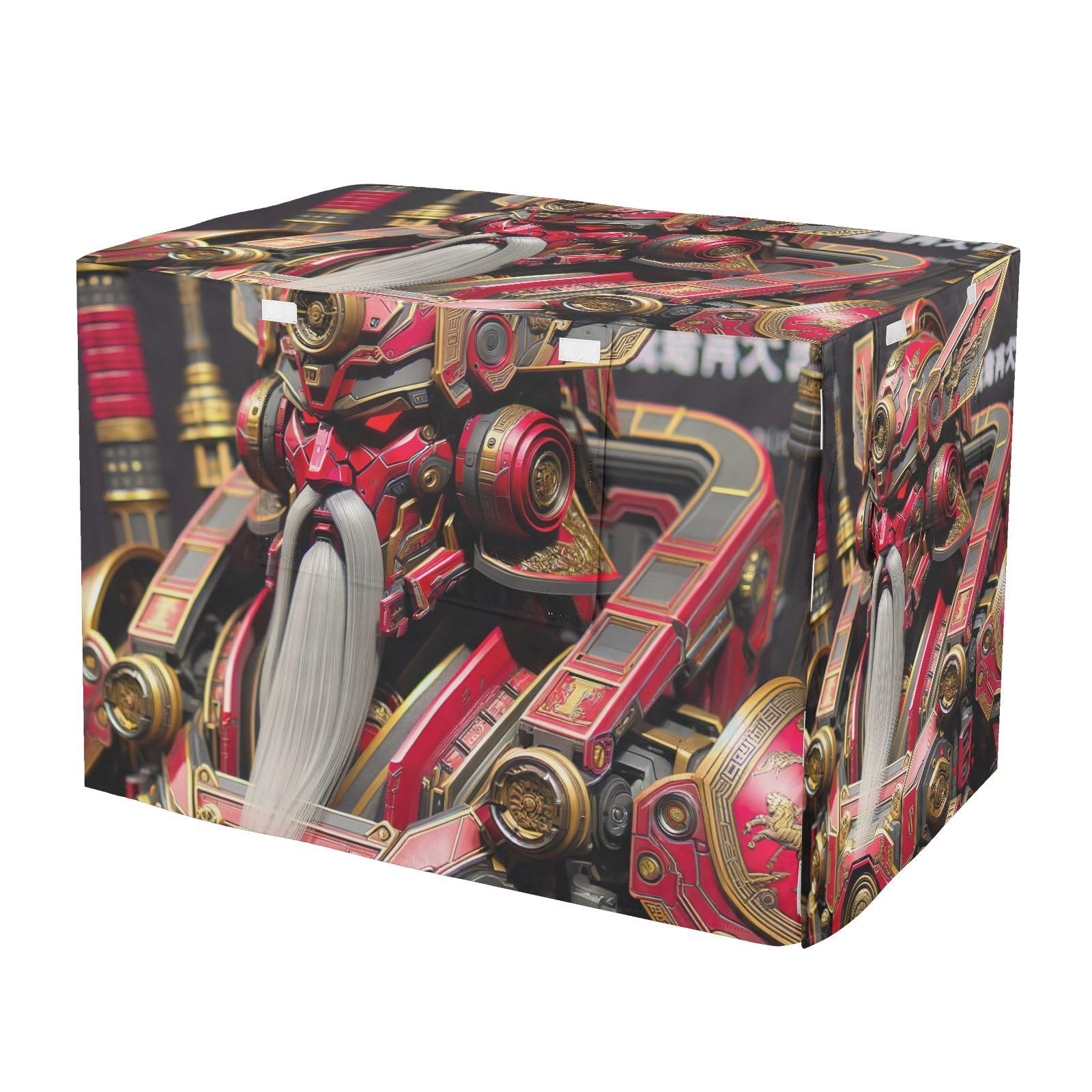 Housse de cage pour chien pour stopper les pleurs du chiot, Mech Warrior L