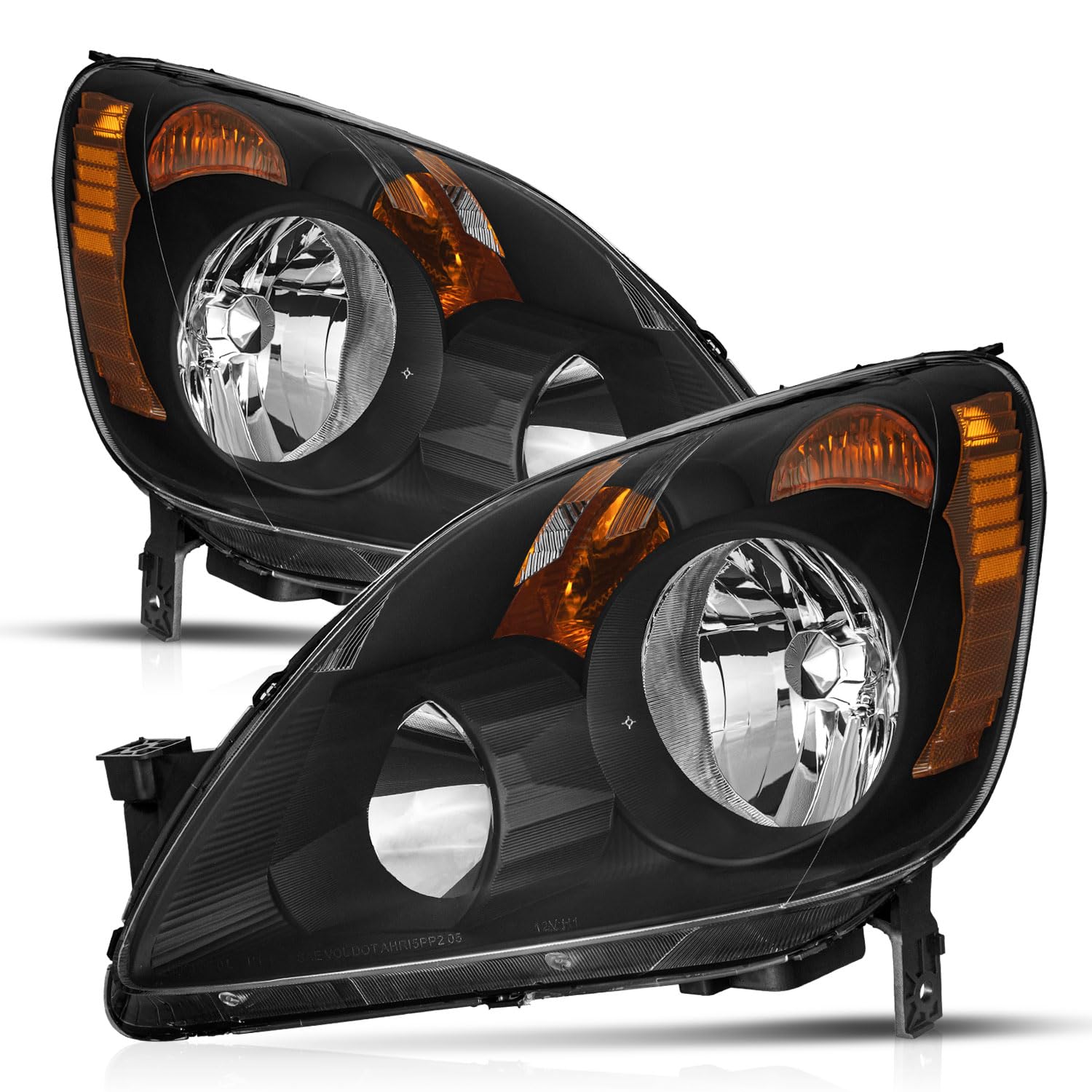 Amazon.com: WEELMOTO Headlights for 05 06 4-Door Sport Honda CRV