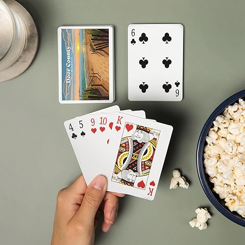 Miniatura 2 de Lantern Press Door County, Wisconsin, Painterly, Sand Soul Sun, Beach Path, 52 Playing Cards for Adults, Poker Size Card Deck