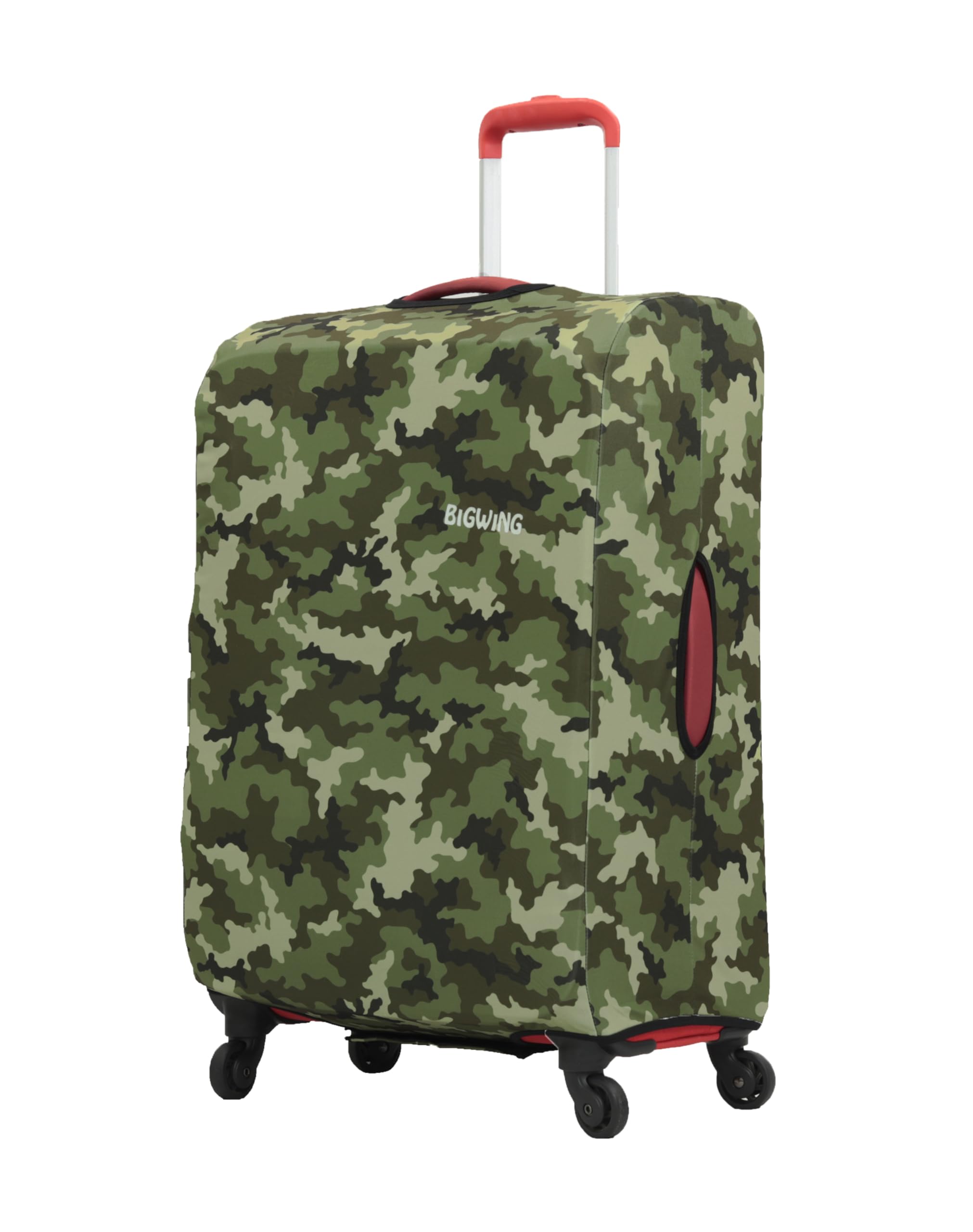 Protective Cover with Camouflage Print in Polyester Fabric for (28' Inch 75 cm) Large Size Soft Luggage Trolley Bag Cover (Fits Only On Fabric Trolley Bag)-image-42