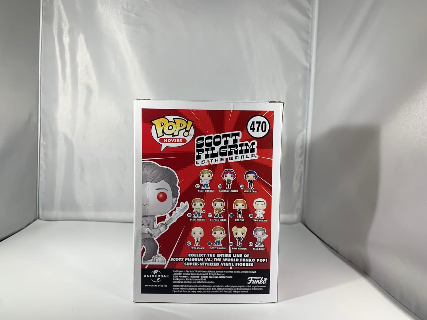 Funko POP! SDCC 2017 Summer Convention Exclusive Scott Pilgrim vs. The World 470 - Nega Scott Vinyl Figure