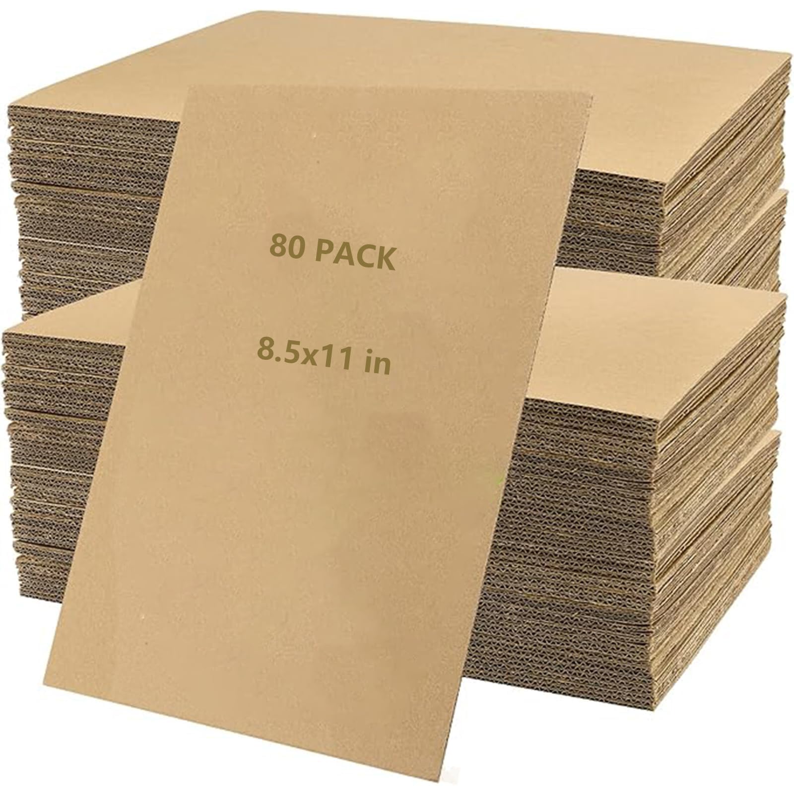 Feuilles de carton ondulé MOUYAT pour loisirs créatifs et ateliers d'emballage maison