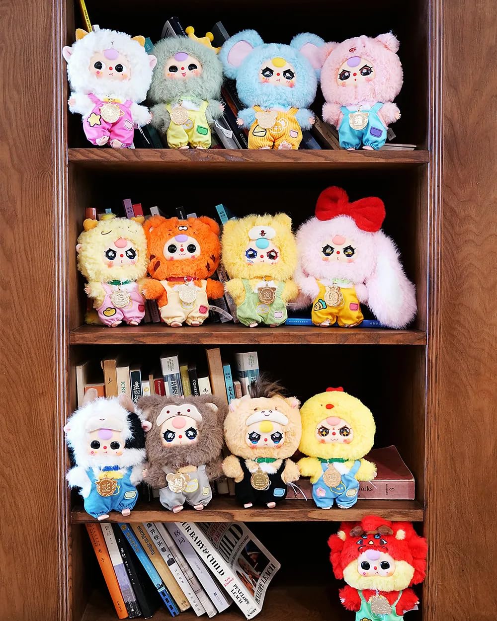 Amazon.com: REIVIVORA Baby Three Twelve Zodiac Series Plush