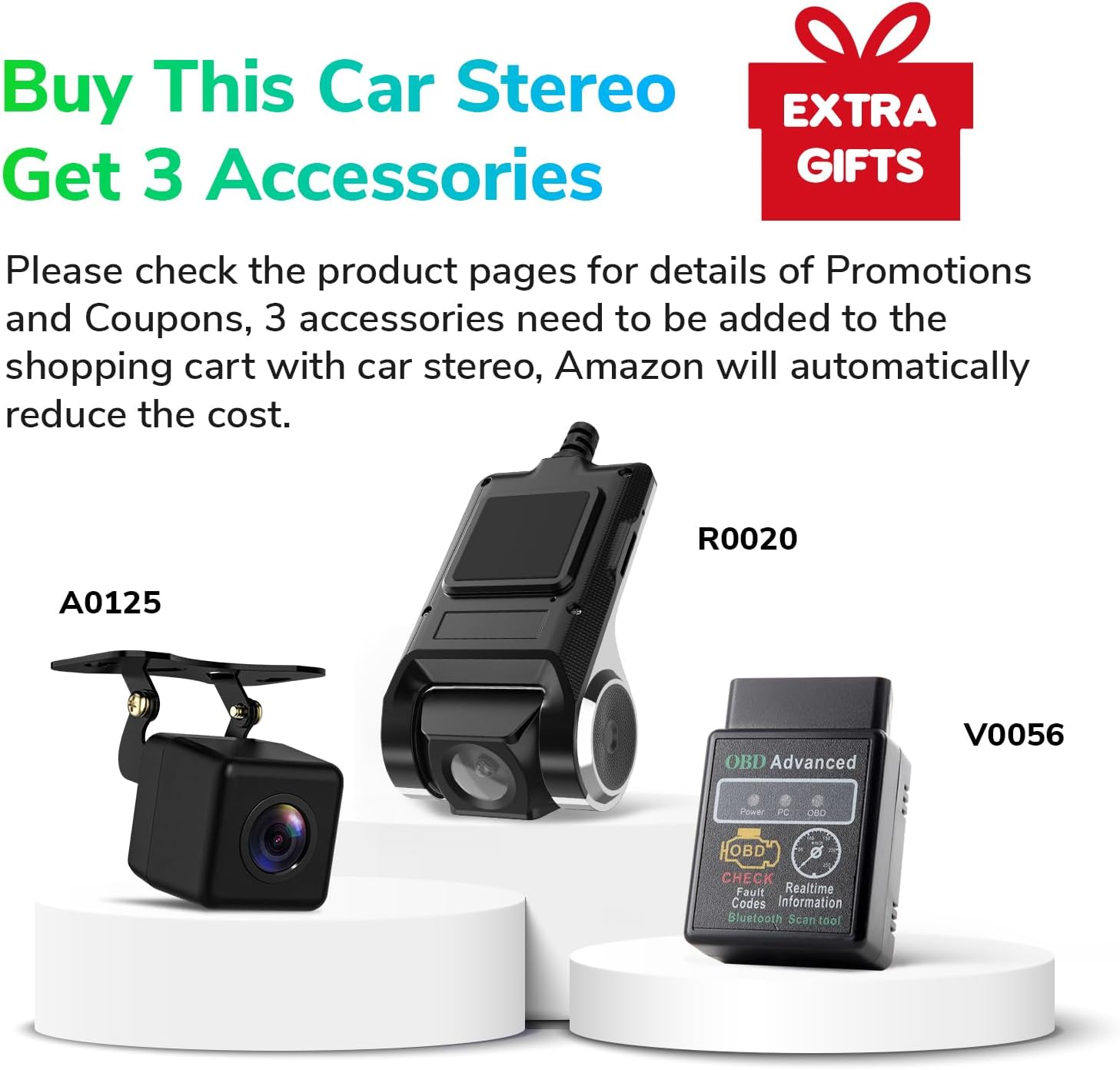Eonon Android 12 CarPlay, Android Auto Car Stereo, Ultra-Thin Octa Core 4GB+64GB Car Radio, 9 Inch QLED Touchscreen Car Stereo Receiver, Compatible with 1999-2005 BMW 3 Series E46-E46A12S